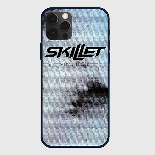 Чехол iPhone 12 Pro Vital Signs - Skillet / 3D-Черный – фото 1