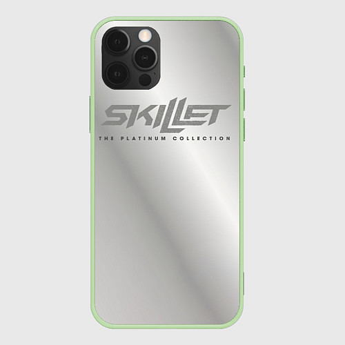 Чехол iPhone 12 Pro The Platinum Collection - Skillet / 3D-Салатовый – фото 1