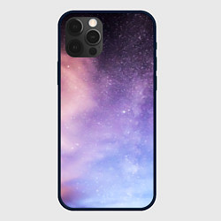 Чехол для iPhone 12 Pro Cosmic gradient, цвет: 3D-черный