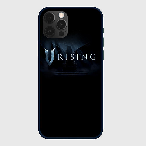 Чехол iPhone 12 Pro Logo V Rising / 3D-Черный – фото 1