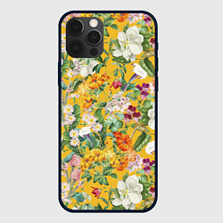 Чехол iPhone 12 Pro Цветы Солнечное Лето