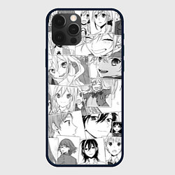 Чехол iPhone 12 Pro Horimiya pattern