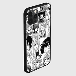 Чехол для iPhone 12 Pro Log Horizon pattern, цвет: 3D-черный — фото 2