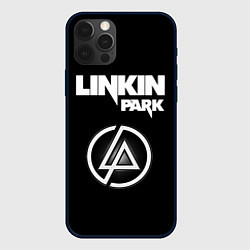 Чехол iPhone 12 Pro Linkin Park логотип и надпись