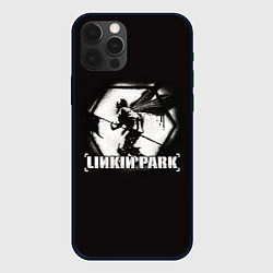 Чехол iPhone 12 Pro Linkin Park рисунок баллончиком