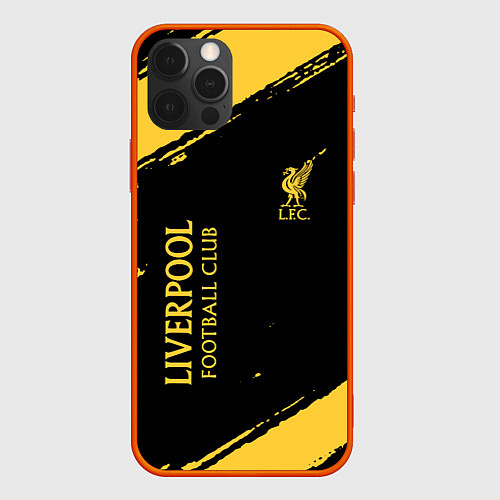 Чехол iPhone 12 Pro Liverpool fc ливерпуль фс / 3D-Красный – фото 1