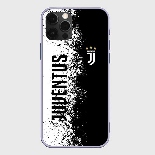 Чехол iPhone 12 Pro Juventus ювентус 2019 / 3D-Светло-сиреневый – фото 1