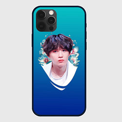 Чехол для iPhone 12 Pro SUGA BTS, цвет: 3D-черный