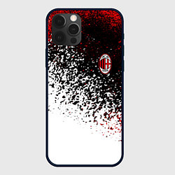 Чехол iPhone 12 Pro Ac milan краска