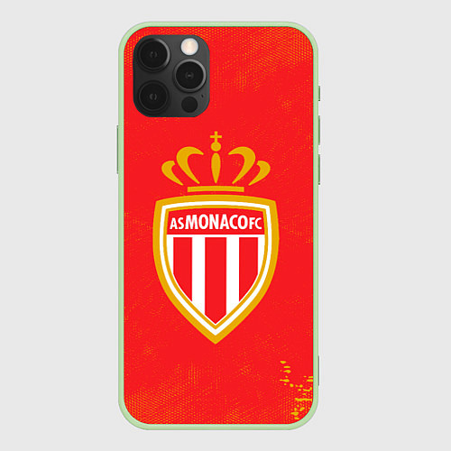 Чехол iPhone 12 Pro Monaco монако / 3D-Салатовый – фото 1