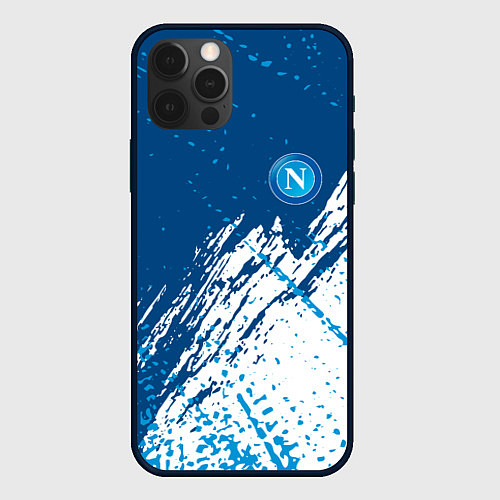 Чехол iPhone 12 Pro Napoli краска / 3D-Черный – фото 1