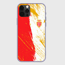 Чехол для iPhone 12 Pro Fc monaco фк монако краска, цвет: 3D-светло-сиреневый