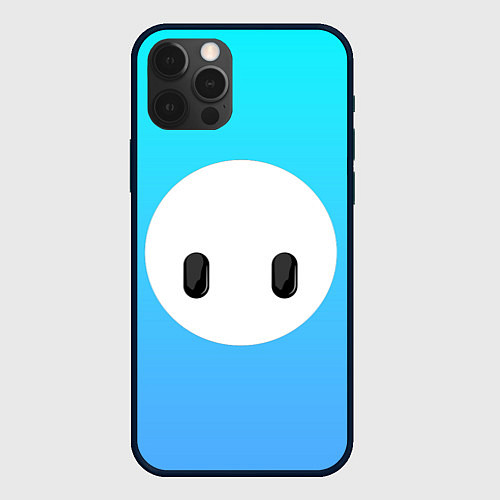 Чехол iPhone 12 Pro Fall Guy blue / 3D-Черный – фото 1