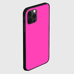 Чехол для iPhone 12 Pro Яркий розовый из фильма Барби, цвет: 3D-черный — фото 2