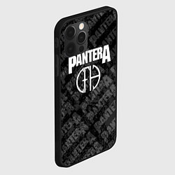 Чехол для iPhone 12 Pro Пантера pantera, цвет: 3D-черный — фото 2