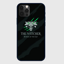 Чехол iPhone 12 Pro The Witcher School of the Cat