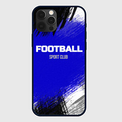 Чехол для iPhone 12 Pro Sports club FOOTBALL, цвет: 3D-черный