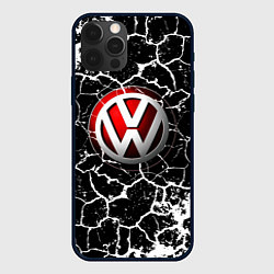 Чехол iPhone 12 Pro Volkswagen Трещины