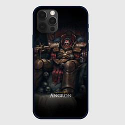Чехол для iPhone 12 Pro Ангрон на троне, цвет: 3D-черный
