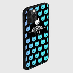 Чехол для iPhone 12 Pro Stray Киберпанк, цвет: 3D-черный — фото 2