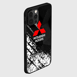 Чехол для iPhone 12 Pro Mitsubishi - След протектора, цвет: 3D-черный — фото 2