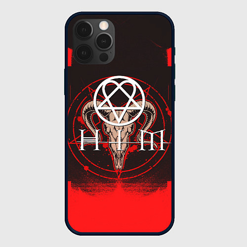 Чехол iPhone 12 Pro HIM star / 3D-Черный – фото 1