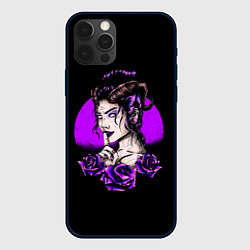 Чехол для iPhone 12 Pro Готическая Ведьма, цвет: 3D-черный