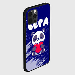 Чехол для iPhone 12 Pro Вера панда с сердечком, цвет: 3D-черный — фото 2