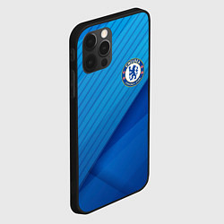 Чехол для iPhone 12 Pro Chelsea Абстракция, цвет: 3D-черный — фото 2