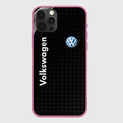 Чехол iPhone 12 Pro Volkswagen карбон