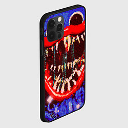 Чехол для iPhone 12 Pro Оскал Хаги Ваги - витраж, цвет: 3D-черный — фото 2
