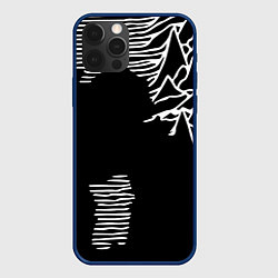 Чехол для iPhone 12 Pro Joy Division - неровность горы, цвет: 3D-тёмно-синий