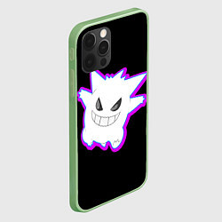 Чехол для iPhone 12 Pro Pokemon gengar, цвет: 3D-салатовый — фото 2