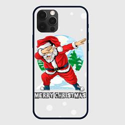 Чехол iPhone 12 Pro Dab Santa Merry Christmas