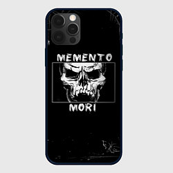 Чехол для iPhone 12 Pro SKULL - MOMENTO MORI, цвет: 3D-черный