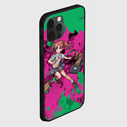 Чехол для iPhone 12 Pro Acid Kuroko - Некий научный Рейлган, цвет: 3D-черный — фото 2