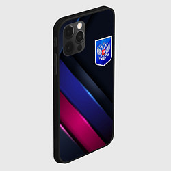 Чехол для iPhone 12 Pro Dark Герб России, цвет: 3D-черный — фото 2