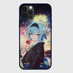 Чехол iPhone 12 Pro Genshin Impact - Eula Inazuma