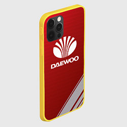 Чехол для iPhone 12 Pro Daewoo - sport, цвет: 3D-желтый — фото 2