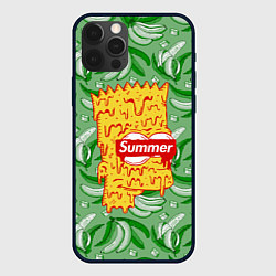Чехол iPhone 12 Pro Барт Симпсон - Summer