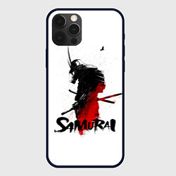 Чехол для iPhone 12 Pro Самурай В Противогазе, цвет: 3D-черный