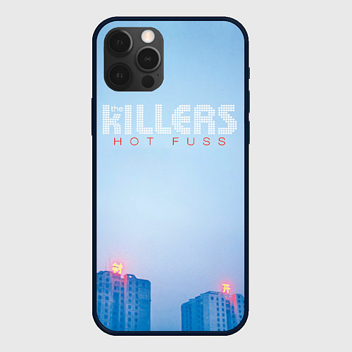 Чехол iPhone 12 Pro Hot Fuss - The Killers / 3D-Черный – фото 1