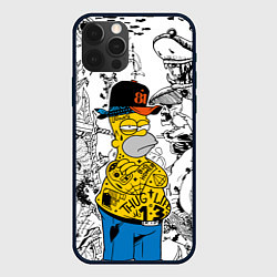 Чехол iPhone 12 Pro Гомер Симпсон - ярый головорез!