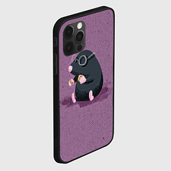 Чехол для iPhone 12 Pro Маленький крот, цвет: 3D-черный — фото 2