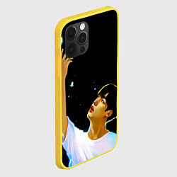 Чехол для iPhone 12 Pro BTS Kim Yohan Butterfly, цвет: 3D-желтый — фото 2
