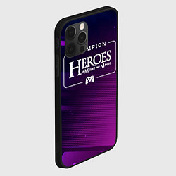 Чехол для iPhone 12 Pro Heroes of Might and Magic gaming champion: рамка с, цвет: 3D-черный — фото 2