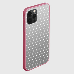 Чехол для iPhone 12 Pro Кимоно Зеницу Агацума - Черно-белое, цвет: 3D-малиновый — фото 2