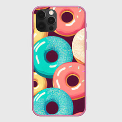Чехол iPhone 12 Pro Пончики и только пончики