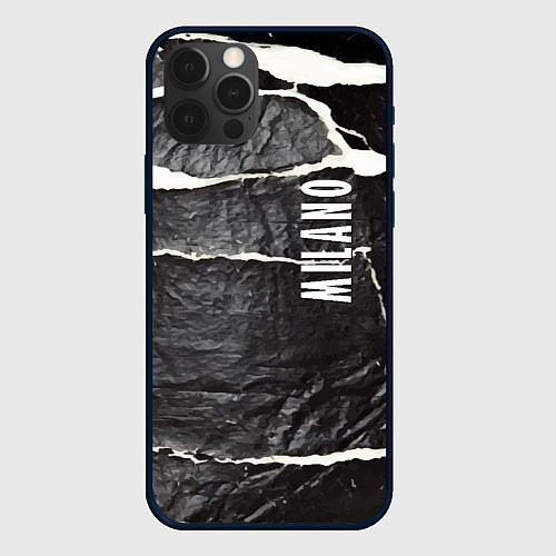 Чехол iPhone 12 Pro Vanguard rags - Milano / 3D-Черный – фото 1