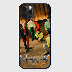 Чехол для iPhone 12 Pro Stray Kids Maniac, цвет: 3D-черный